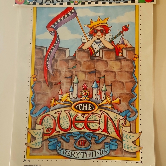 Vintage Mary Englebreit Iron on Transfer - Picture 2 of 5